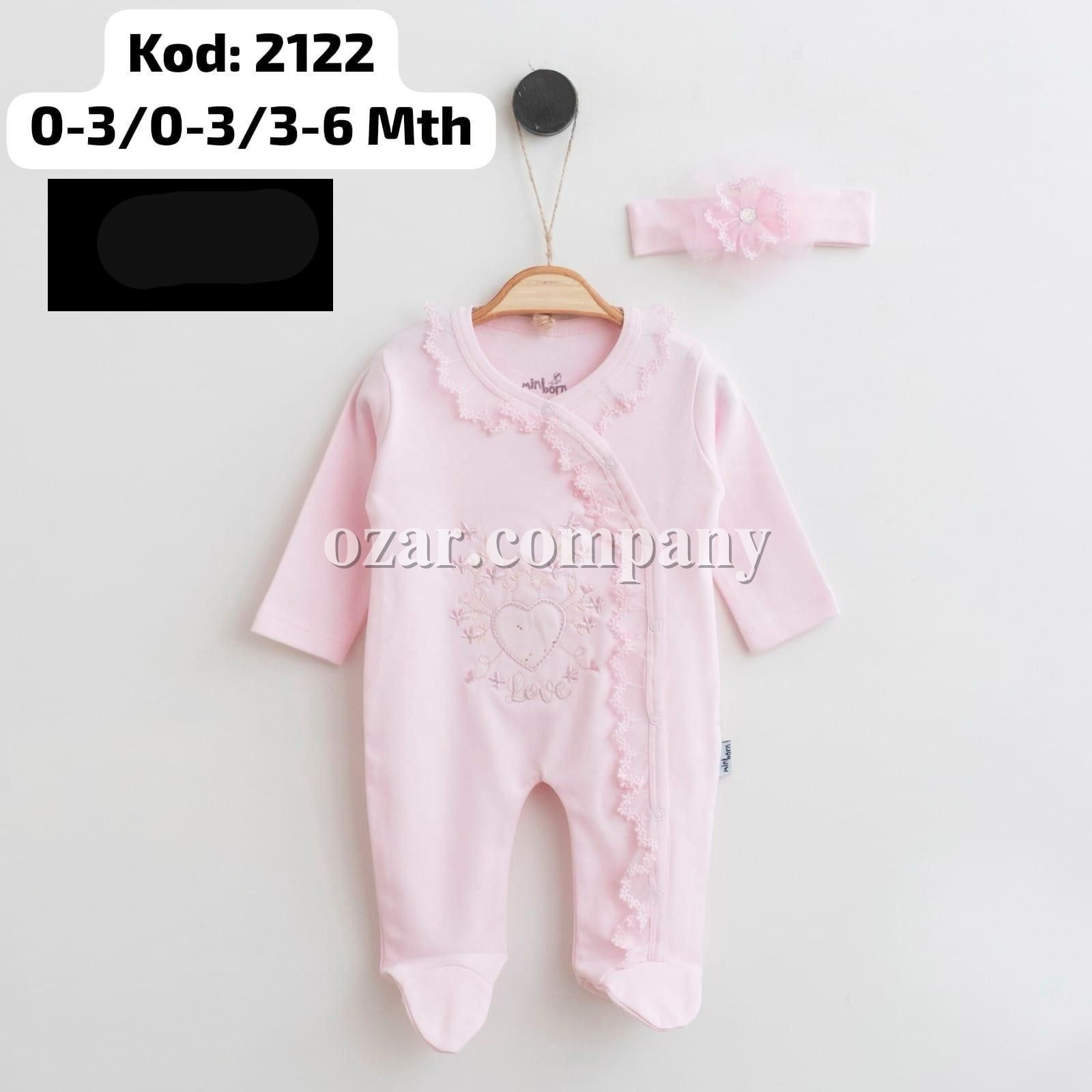 Человечек Для Девочки Miniborn (0-3/0-3/3-6мес.) 