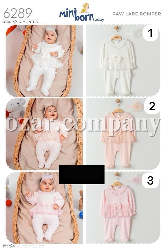 Человечек Для Девочки Miniborn (0-3/0-3/3-6мес.) 