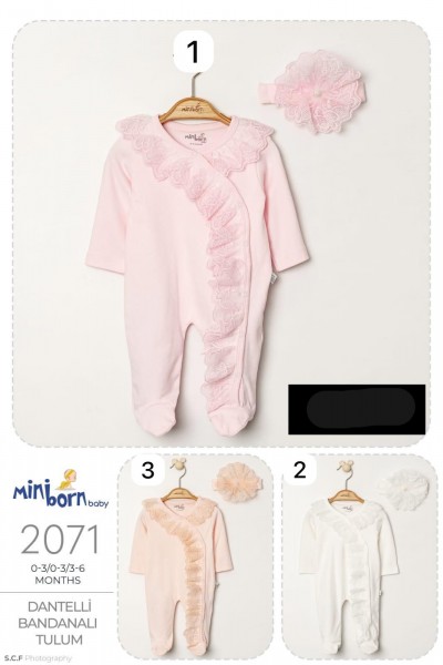 Человечек Для Девочки Miniborn (0-3/0-3/3-6мес.) 