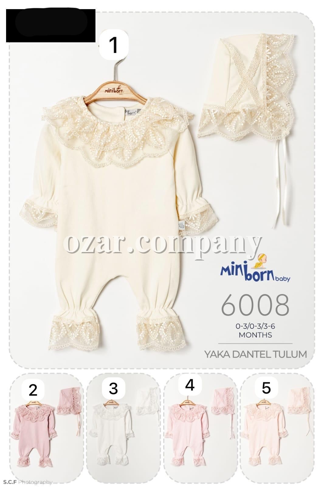 Человечек Для Девочки Miniborn (0-3/0-3/3-6мес.) 