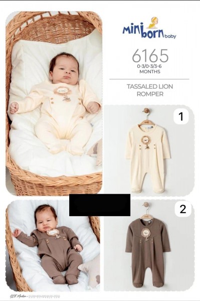Человечек Для Мальчика Miniborn (0-3/0-3/3-6мес.) 