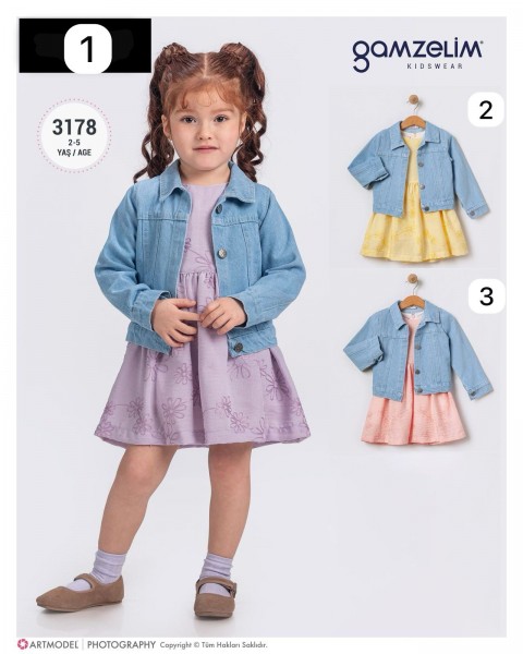 Платье Для Девочки Gamzelim (2-3-4-5лет)
