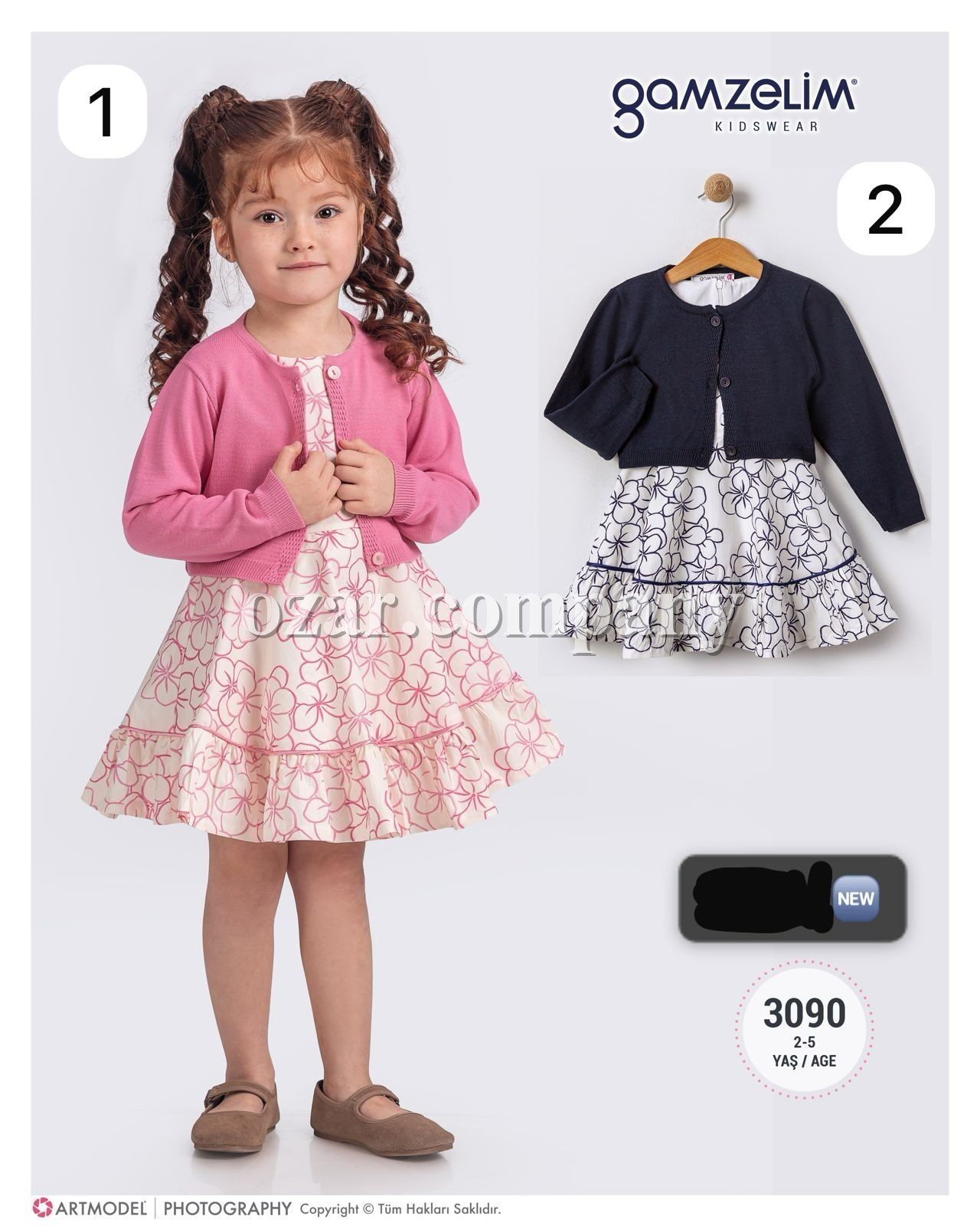 Платье Для Девочки Gamzelim (2-3-4-5лет)