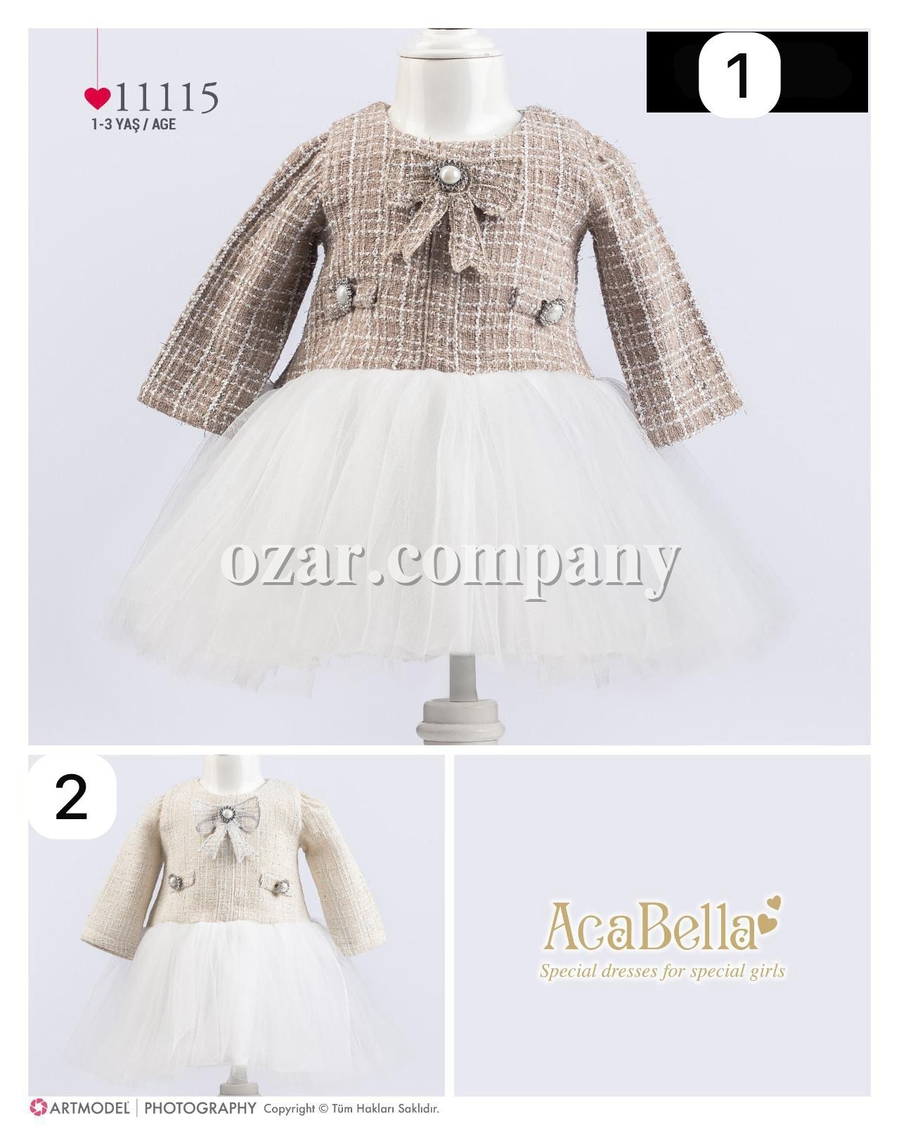 Платье Для Девочки Aca Bella (1-2-3лет)