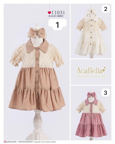 Платье Для Девочки Aca Bella (9-12-18-24мес.) 