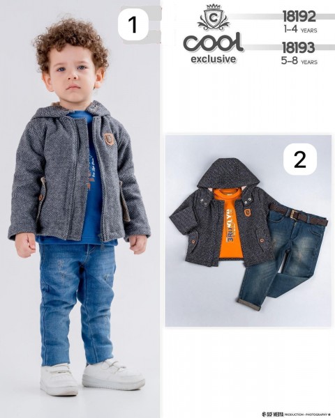 Костюм Тройка Для Мальчика COOL Exclusive (1-2-3-4лет) 