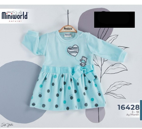 Платье Для Девочки Miniworld (3-6/6-9/9-12/12-18мес.)