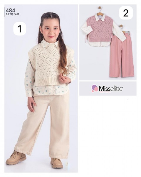 Костюм Тройка Для Девочки Misselitte (2-3-4-5лет) 