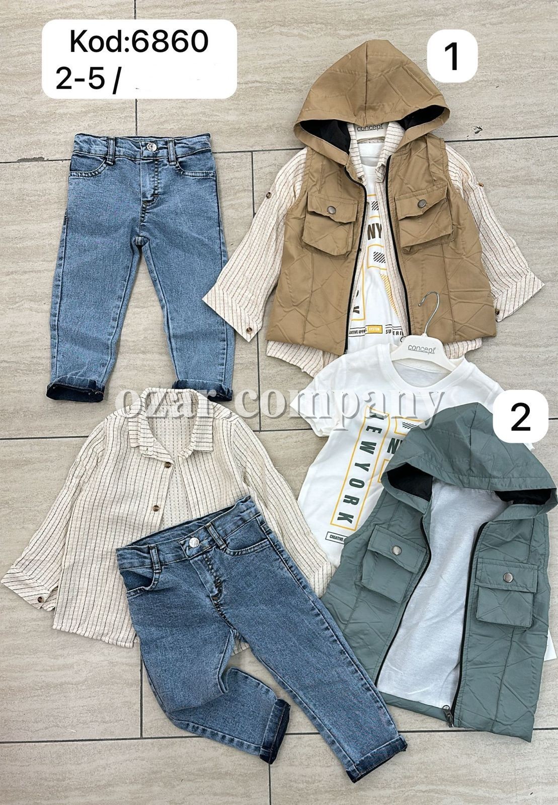Костюм Тройка Для Мальчика Concept (2-3-4-5лет) 