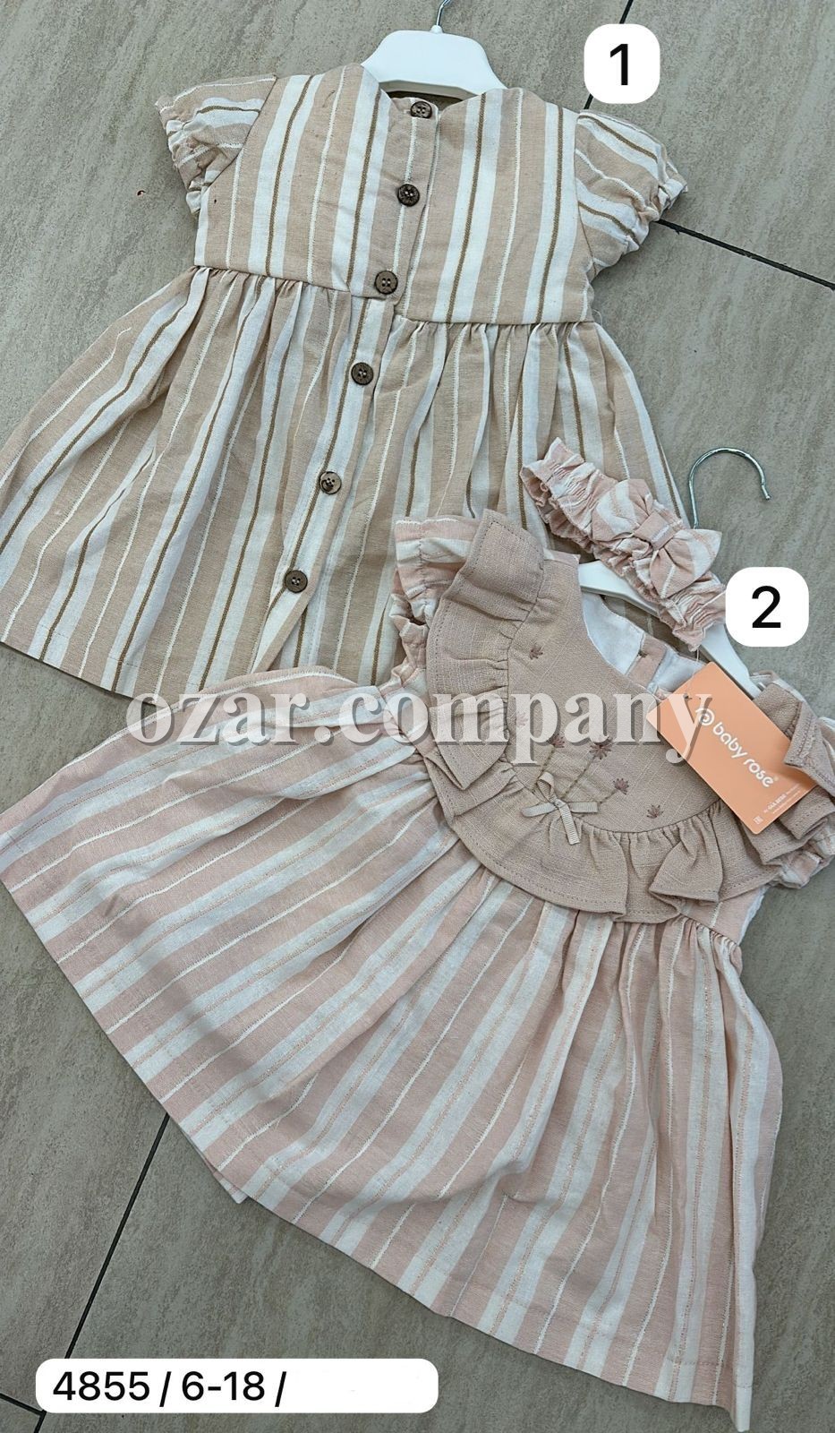 Платье Для Девочки Baby Rose (6-9-12-18мес)