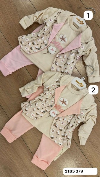 Костюм Тройка Для Девочки Baby Im (3-6-9мес.)