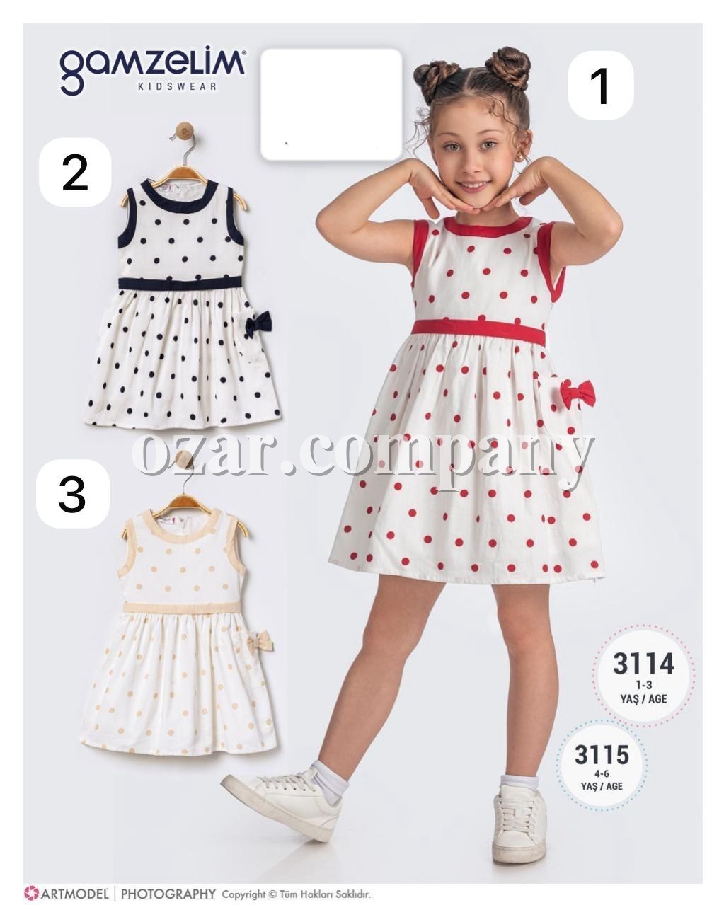 Платье Для Девочки Gamzelim (1-2-3лет)