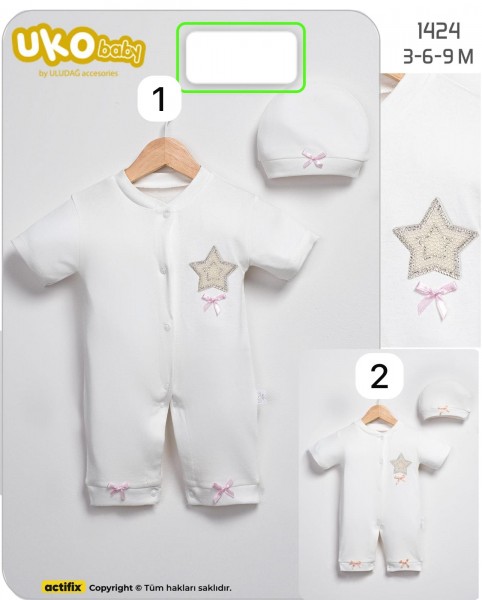 Человечек Для Девочки UKO Baby (3-6-9мес.)