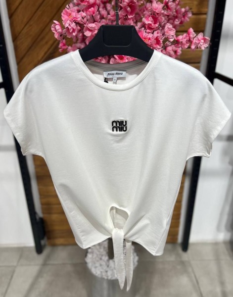 Женская Футболка Miu Miu