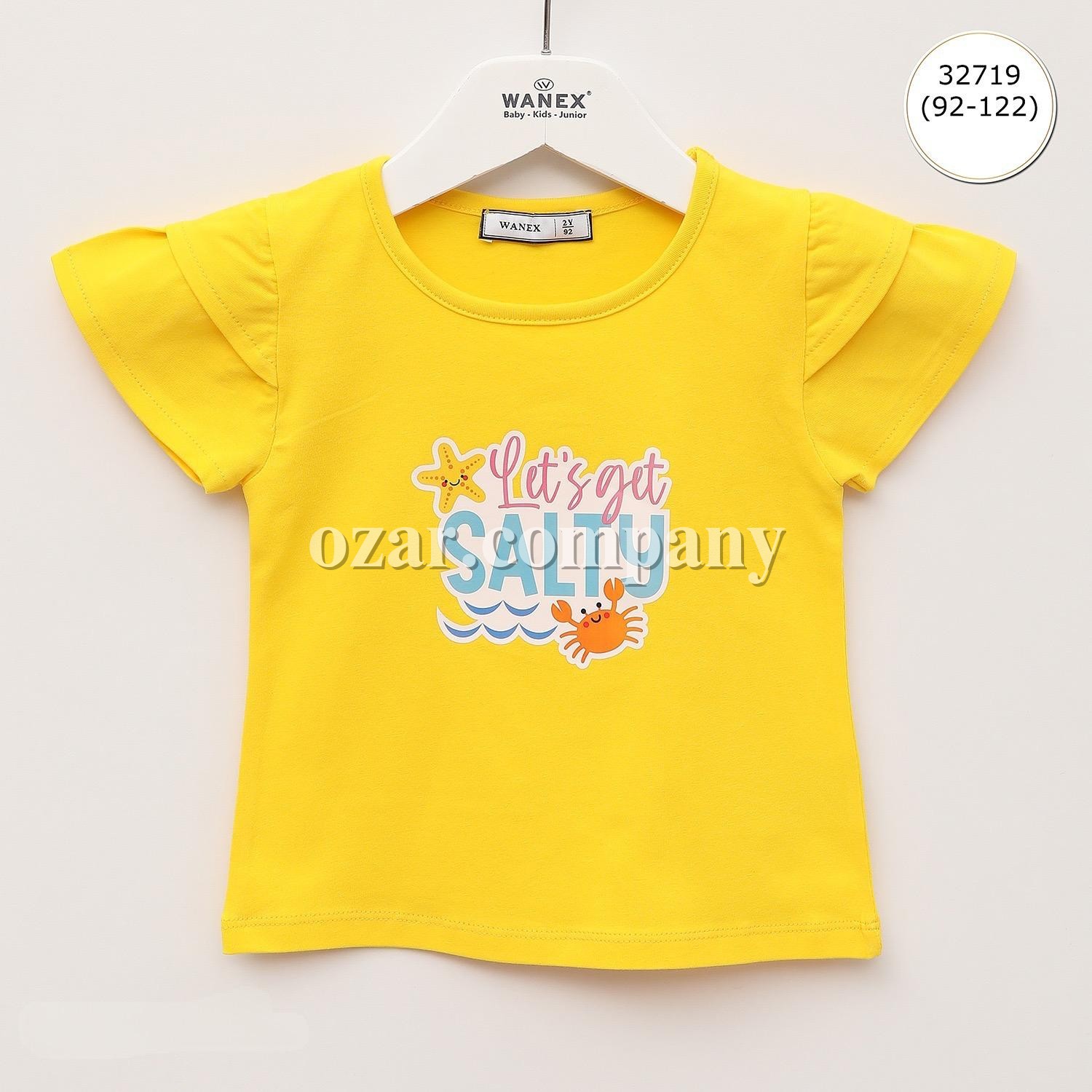 Футболка Для Девочки Wanex (2-3-4-5-6-7лет)