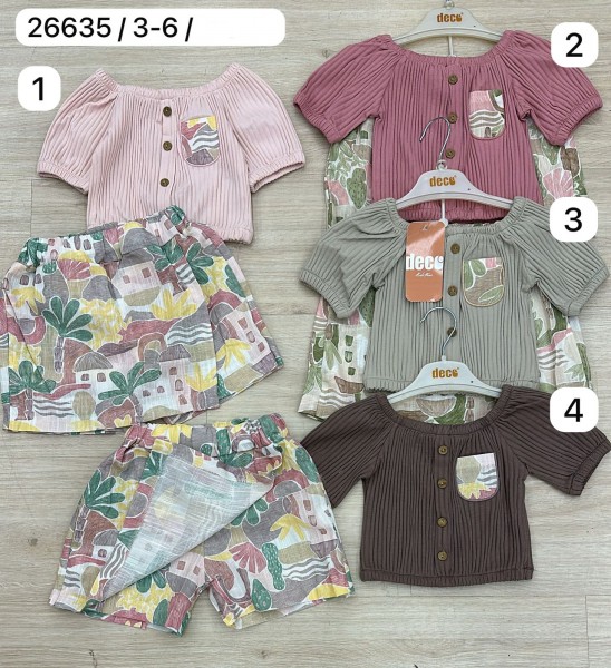 Костюм Для Девочки Deco (3-4-5-6лет) 