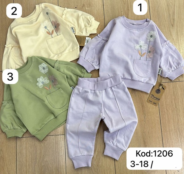 Костюм Для Девочки Picossa (3-6/6-9/9-12/12-18мес.)