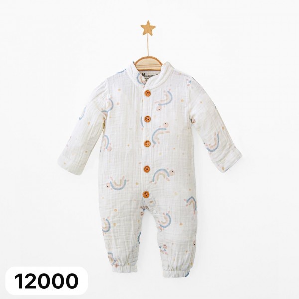 Муслиновый Человечек Для Новорождённых MiniBubbles (0-3/3-6/6-9/9-12мес.)