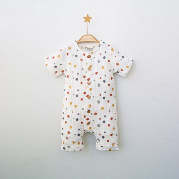 Муслиновый Песочник Для Новорождённых MiniBubbles (3-6/6-9/9-12/12-18мес.)
