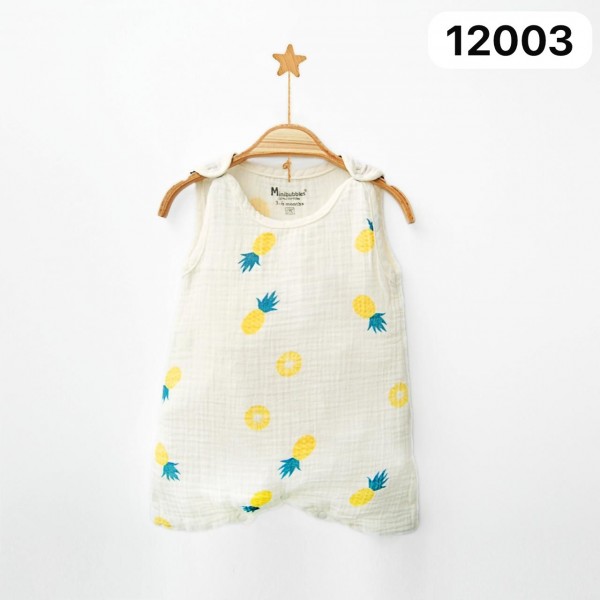 Муслиновый Песочник Для Новорождённых MiniBubbles (3-6/6-9/9-12/12-18мес.)