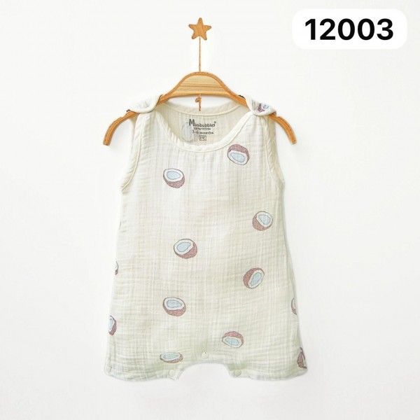 Муслиновый Песочник Для Новорождённых MiniBubbles (3-6/6-9/9-12/12-18мес.)