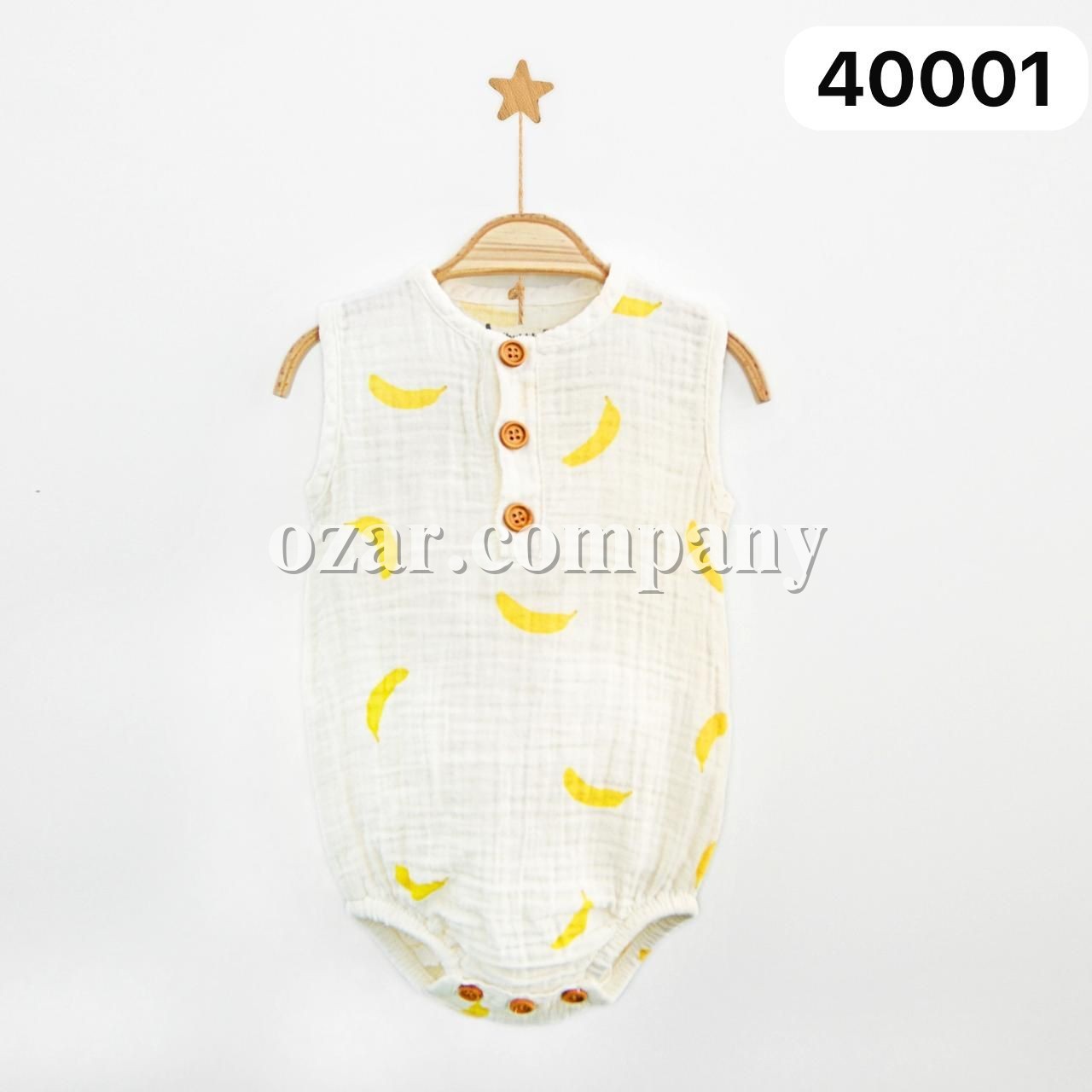 Муслиновый Бодик Для Новорождённых MiniBubbles (0-3/3-6/6-9/9-12/12-18мес.)