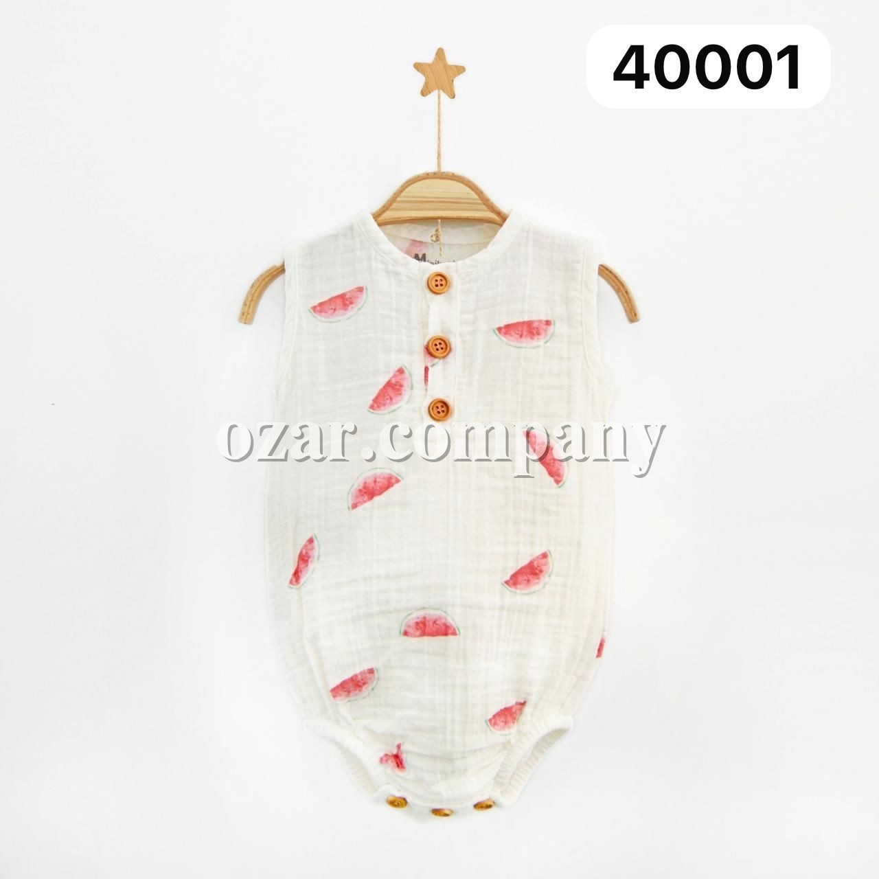 Муслиновый Бодик Для Новорождённых MiniBubbles (0-3/3-6/6-9/9-12/12-18мес.)