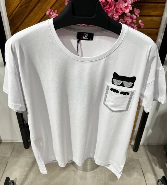 Женская Футболка Karl Lagerfeld