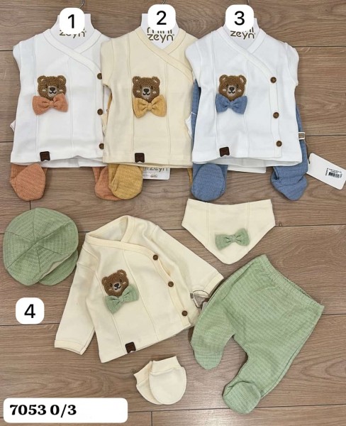 Комплект Для Мальчика Mini Zeyn (0-3мес.)