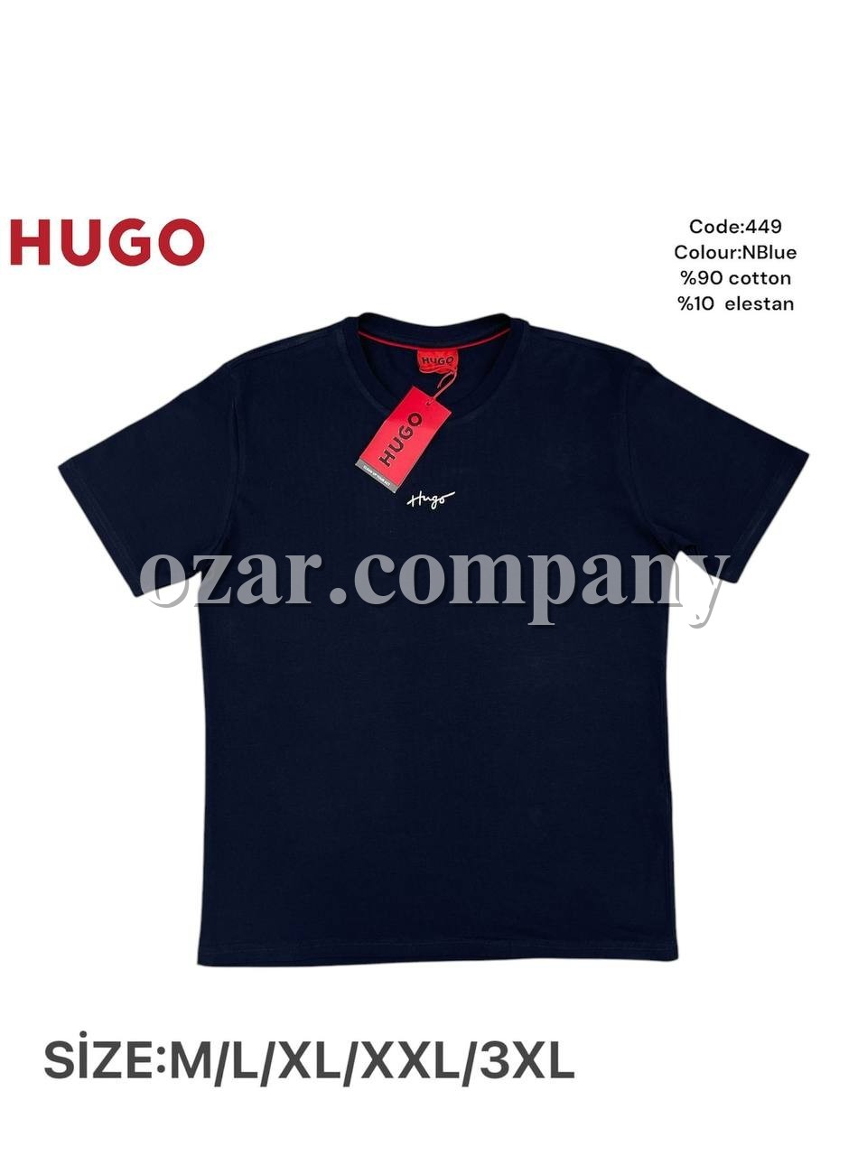 Мужская Футболка Hugo 