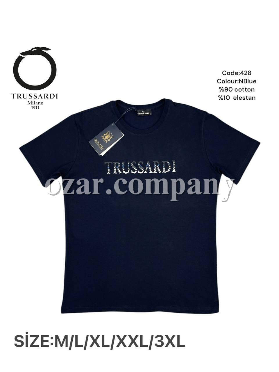 Мужская Футболка Trussardi