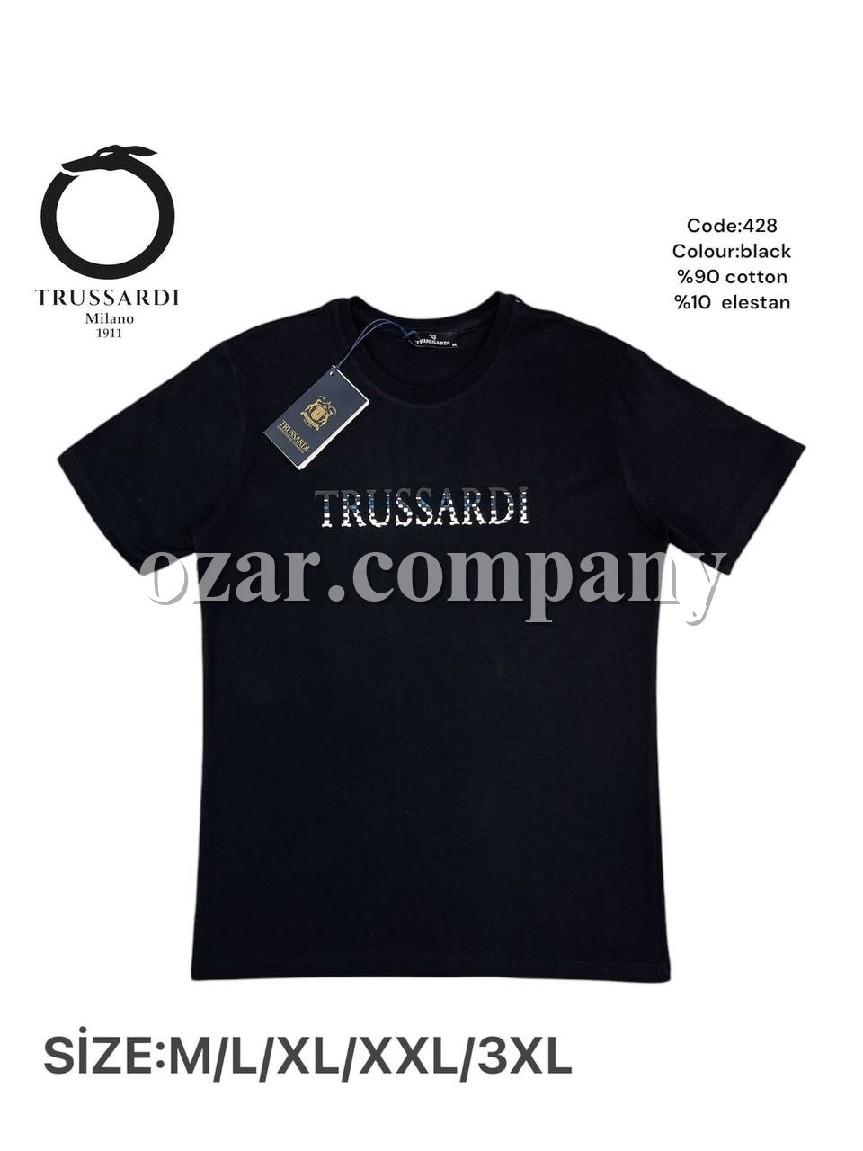 Мужская Футболка Trussardi