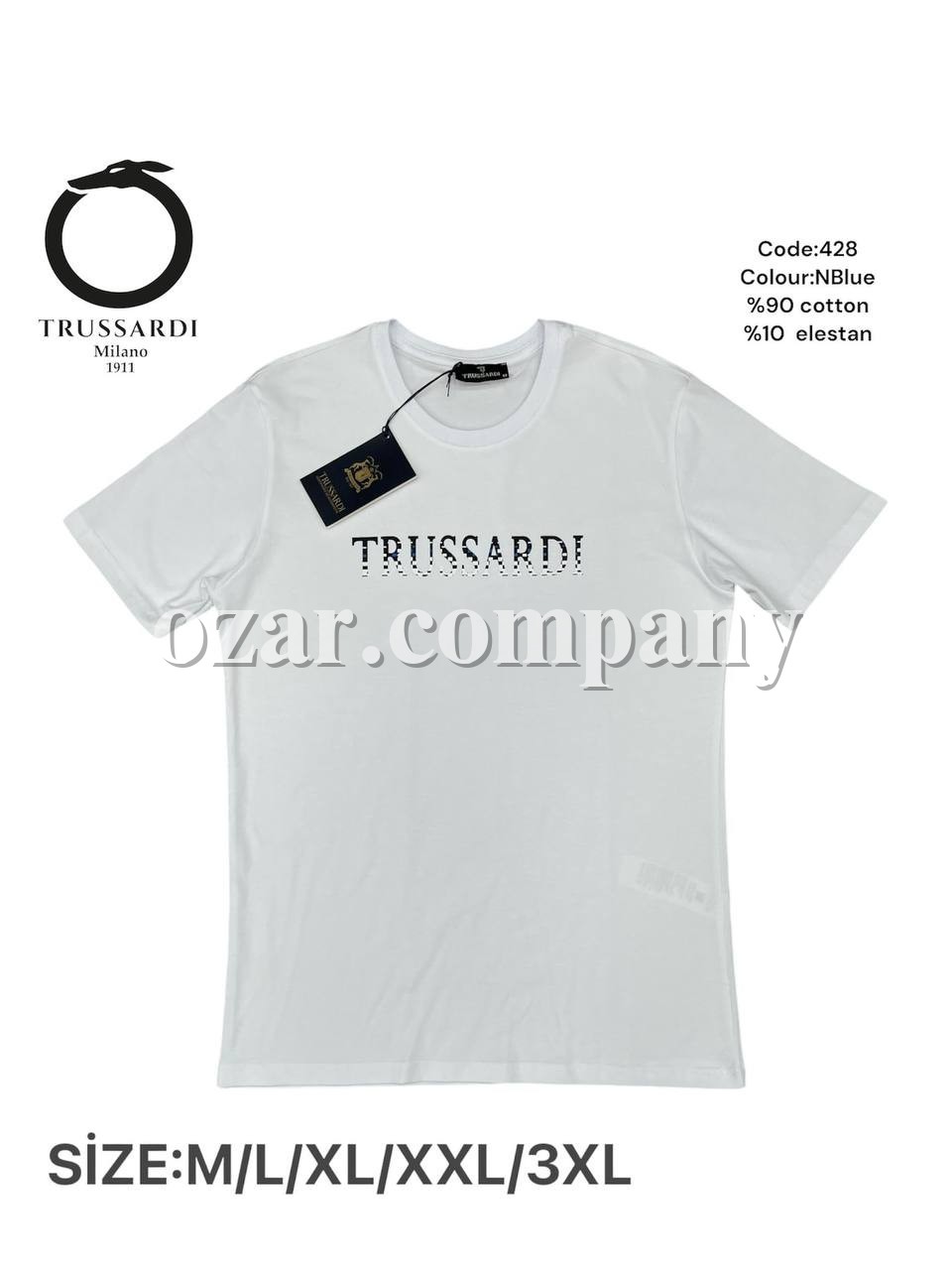 Мужская Футболка Trussardi
