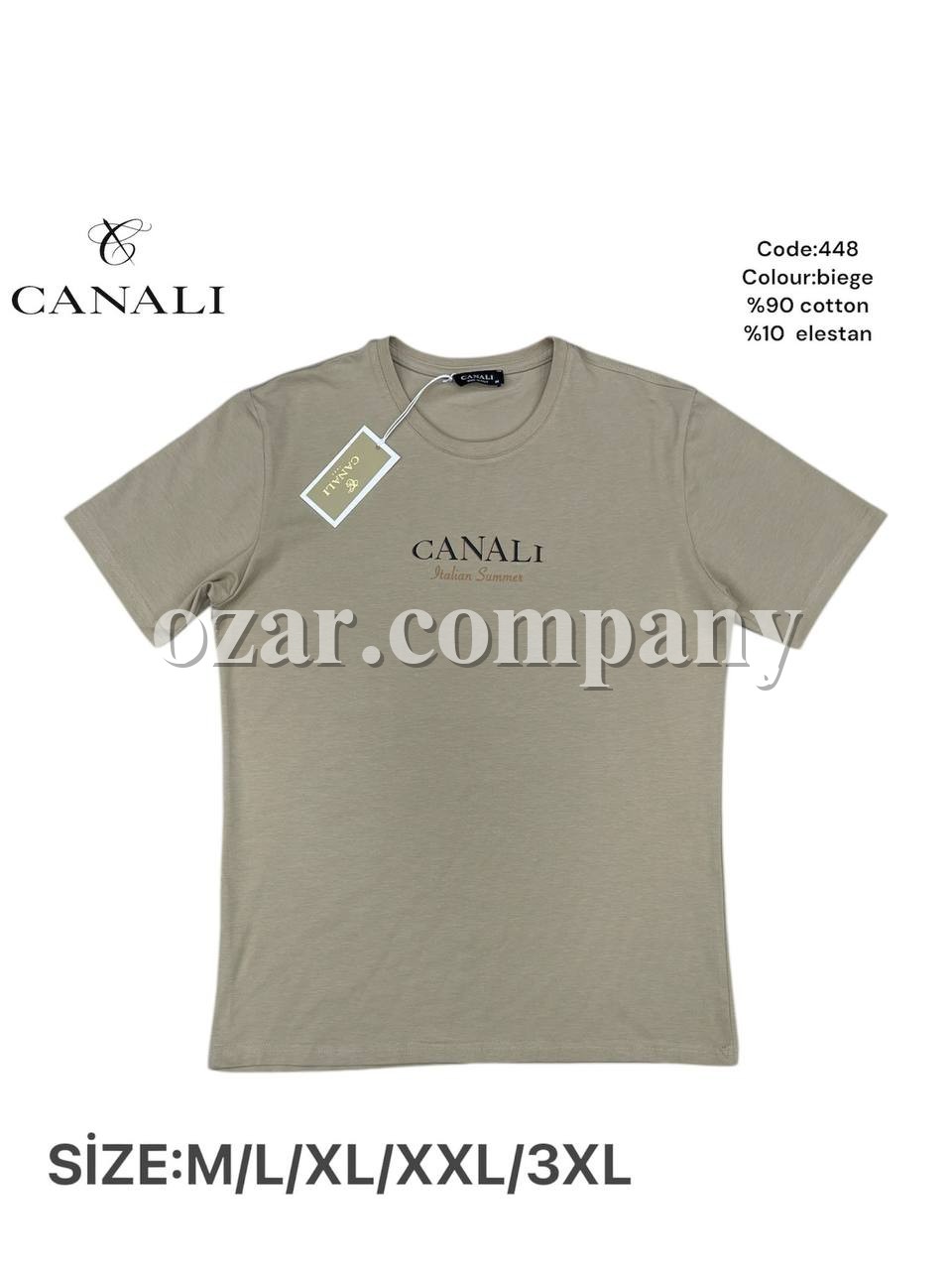 Мужская Футболка Canali