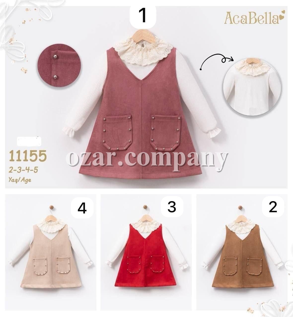 Сарафан Для Девочки Aca Bella (2-3-4-5лет)