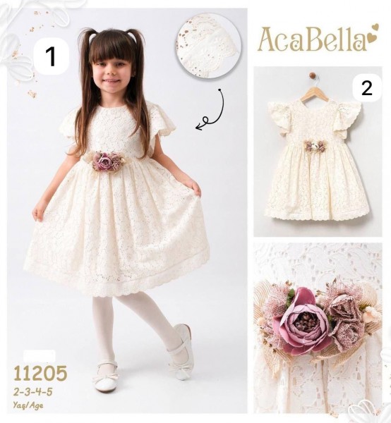 Платье Для Девочки Aca Bella (2-3-4-5лет)