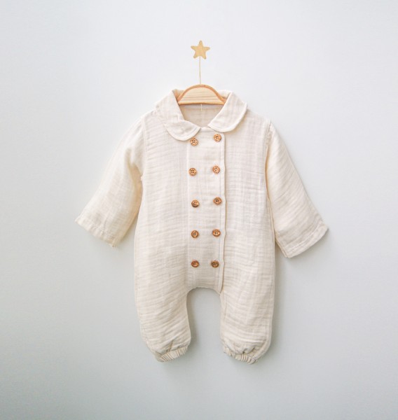 Муслиновый Человечек Для Мальчика MiniBubbles (0-3/3-6/6-9/9-12мес.)