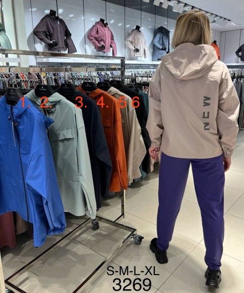 Женская Ветровка New Color