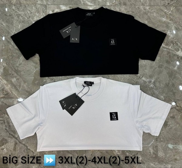 Мужская Футболка Armani Exchange (Большие размеры)