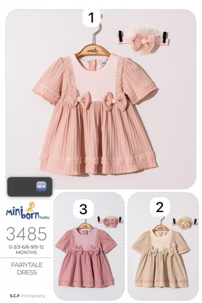 Платье Для Девочки Miniborn (0-3/3-6/6-9/9-12мес.)