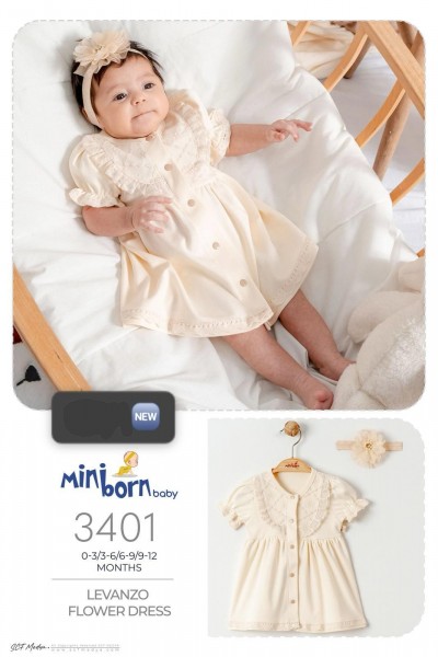 Платье Для Девочки Miniborn (0-3/3-6/6-9/9-12мес.)