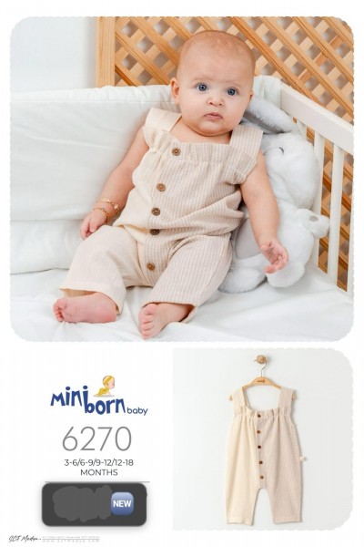Бодик Для Девочки Miniborn (3-6/6-9/9-12/12-18мес.)