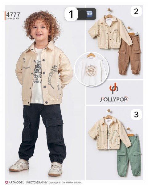 Костюм Тройка Для Мальчика Jolly Pop (2-3-4-5лет)