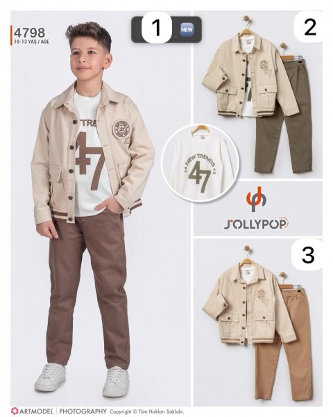 Костюм Тройка Для Мальчика Jolly Pop (10-11-12-13лет)