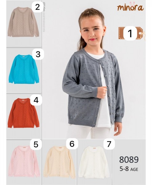 Кофта Для Девочки Minora (5-6-7-8лет)