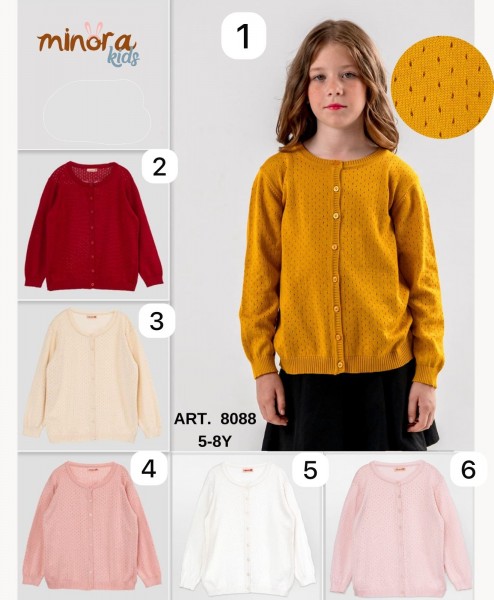 Кофта Для Девочки Minora (5-6-7-8лет)