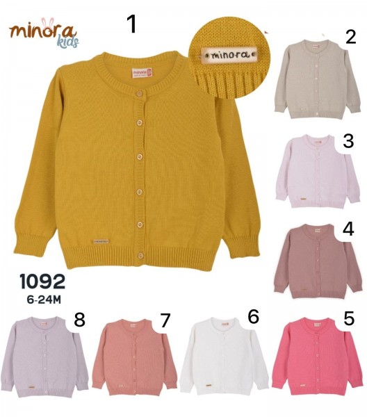 Кофта Для Девочки Minora (6-12-18-24мес.) 
