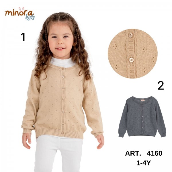 Кофта Для Девочки Minora (1-2-3-4лет)
