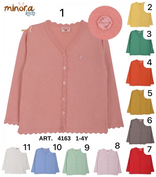 Кофта Для Девочки Minora (1-2-3-4лет)