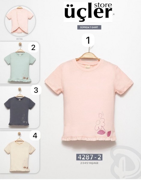 Футболка Для Девочки Divonette (2-3-4-5лет)